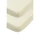 Sabana Bajera Ajustable Cuna 60 Pack 2 60X120 Cm Me-Uni Nature
