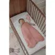 Saco Dormir Sin Mangas For.Muselina Lavada Tog 2 70 Cm Me-Uni Rose