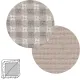 Manta Reversible 65X65X1 Cm Vicky Beige