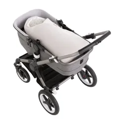 Saco Capazo Cruzado Reversible Mini Pio Gris 40X80X5 Cm