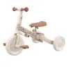 Triciclo Little Dutch Con Barra Blanco Flores