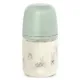 Biberon Vidrio 120ml Wonderland Conejos Verde
