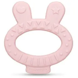 Mordedor Silicona Wonderland Conejos Rosa