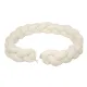 Trenza Protector Cuna 200 Cm Blanco