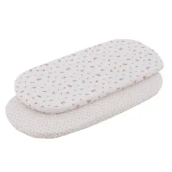 Bajera Moises/Carro Pack 2 Ud 35X80X7Cm Senda Beige
