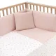 Juego 2 Piezas Colcha I-V. Cuna 60 Calma Rosa 60X120X3Cm