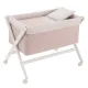 Minicuna Tijera Madera Tender Blush/Bco 55X87X74Cm