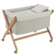 Minicuna Tijera Madera Tender Mint/Natural 55X87X74Cm