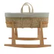 Moises Palma Acolchado + Pata Madera Natural Calma Verde/Natural 39X80X61Cm