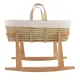 Moises Palma Acolchado + Pata Madera Natural Senda Beige/Natural 39X80X61Cm
