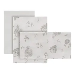 Sabana Cuna 3 Piezas (Cuna 60) 60X120X1Cm Globe Crudo