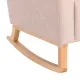 Sillon De Lactancia Liso E Rosa 70X70X104Cm