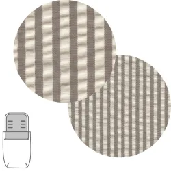 Saco Capazo + Colchoneta Derby Beige 35X80X6Cm