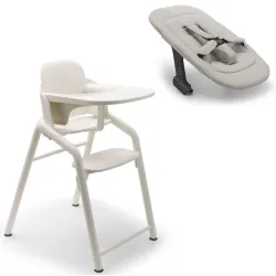 Pack Bugaboo Giraffe Madera Blanca + Hamaca + Baby Set + Bandeja