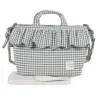 Bolsa Canastilla Praline Vichy Matcha