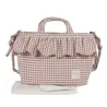Bolsa Canastilla Praline Vichy Moka