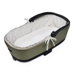 Cubre Cuco Varillas+sab. Cuco Little Bloom Flor Gris