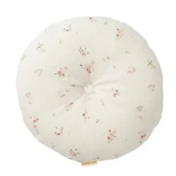 Cojin Redondo Boton 30x30 Red Monet R01 14 B/rosa