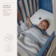 Manta Minicuna Muselina P-L.Tog 1.5 75X100 Cm Me-Stripe Indigo