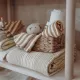 Manta Minicuna Muselina P-L.Tog 1.5 75X100 Cm Me-Stripe Sand