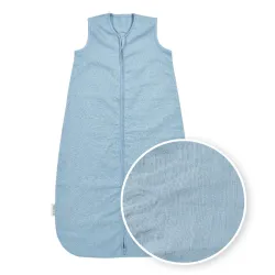 Saco Dormir Redondo S/M Lino T.0.5 60 Cm Me-Studio Jeans Blue