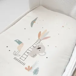 Pack Funda Nórdica, Relleno y Bajera Koala para Minicuna Bigtoes Flex/Travel