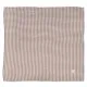 Funda Colchon Cuco Rayas + Muselina Praline Vichy Moka