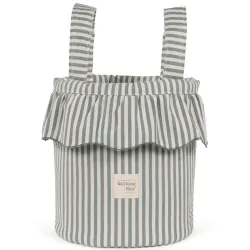Bolso Bucket Praline Rayas Matcha