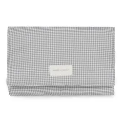 Cambiador Little Bloom Vichy Gris