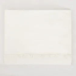 Triptico Sabana 100% Algodón Coche Cloud 537 01 Blanco