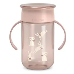 Vaso Aprendizaje 360° +12m 340ML Wonderland Rosa Suavinex