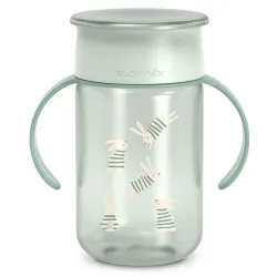 Vaso Aprendizaje 360° +12m 340ML Wonderland Verde Suavinex