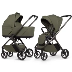 Cochecito Venicci Tila 2 en 1 Olive + Accesorios