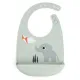 Babero Silicona Playground Verde