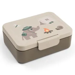 Caja de Almuerzo con Separador Tiny Trails Arena