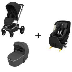 Carrito Maxi Cosi Fame + Silla de Auto Mica Pro Eco I-Size