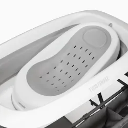 Bañera Plegable para Bebé con Soporte V2 Twistshake Blanca