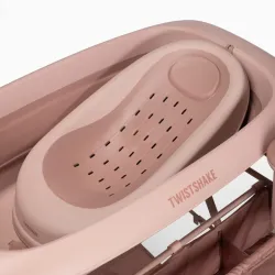 Bañera Plegable para Bebé con Soporte V2 Twistshake Rosa