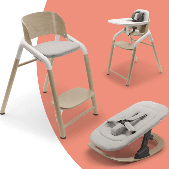 etapas de crescimento da cadeira giraffe