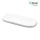 Baixa Ajustável Impermeável Tencel Capazo 35X80 Cm Liso E Branco CAMBRASS - 1