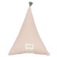 Almofada Triangular 35x35cm Crochê Dream Rosa