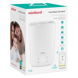 Humidificador de essências Miniland Humitop Connect Branco