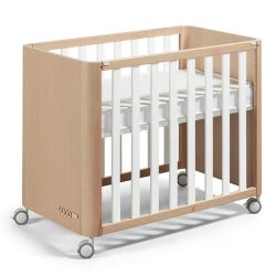 MADEIRA DE DORMIR DOCO (COLCHÃO INCLUÍDO) NATURAL/BRANCO 90X50