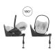 CLOUD T I-SIZE PLUS PLATINUM WHITE - CINZA CLARA