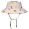 Gorro Com Proteção Solar 0-6 Meses Mostarda