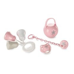 Set Regalo Chupete e acessórios Star Boho Pink