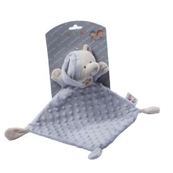 Dou Dou Infantil Urso com Chapéu Cinzento