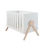 Berço com Sistema de Balanço Relax Branco-Cera Natural Micuna