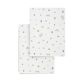 Lençol de berço 60 Pack 2 Unidades 60X120X17 Cm Coelho Bege