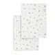 Lençol de Berço/Carrinho Pack 2 Unid. 35X80X7 Cm Coelho Bege